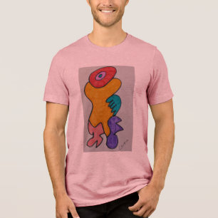 Robert Vincent Peters Marker Art T-Shirt Men's Tri-Blend Shirt