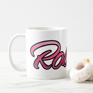Roberta faded pink cup tea cup coffee cup