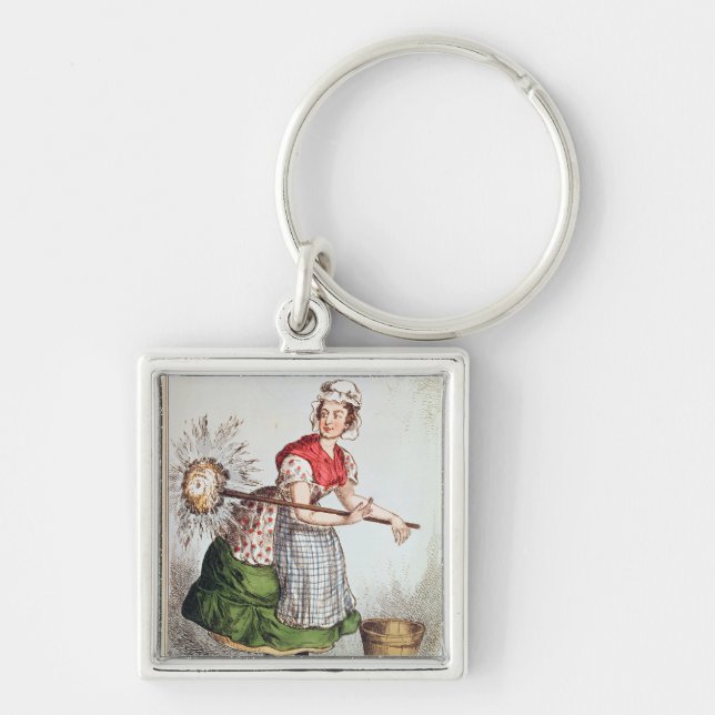 Robertena Peelena the Maid of All Work Key Ring (Front)
