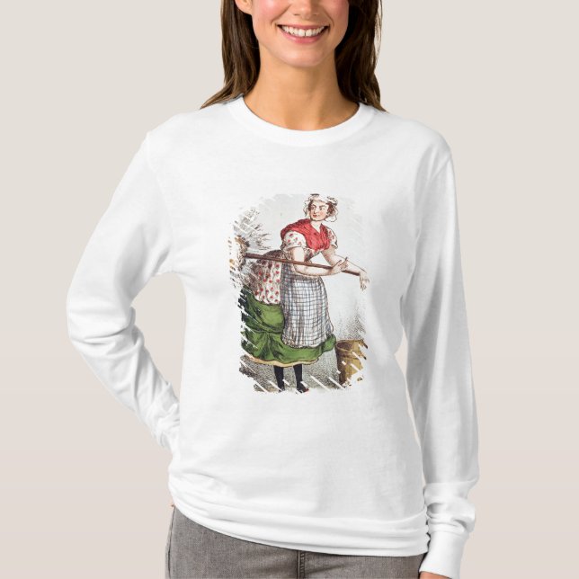 Robertena Peelena the Maid of All Work T-Shirt (Front)