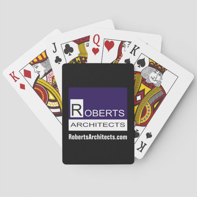 Roberts Architects Playing Cards (Back)