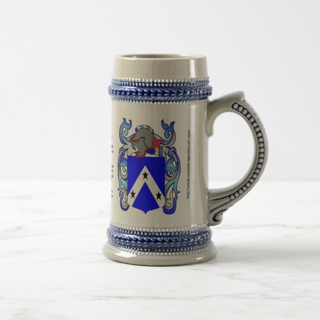 Roberts Family Crest Stein (Right)