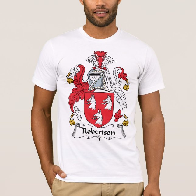 Robertson Family Crest T-Shirt (Front)