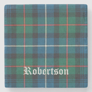 Robertson, Robertson Scottish Tartan, Robertson  Stone Coaster
