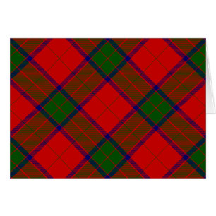 Robertson tartan red green plaid