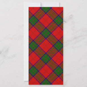 Robertson tartan red green plaid
