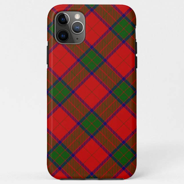 Robertson tartan red green plaid Case-Mate iPhone case (Back)