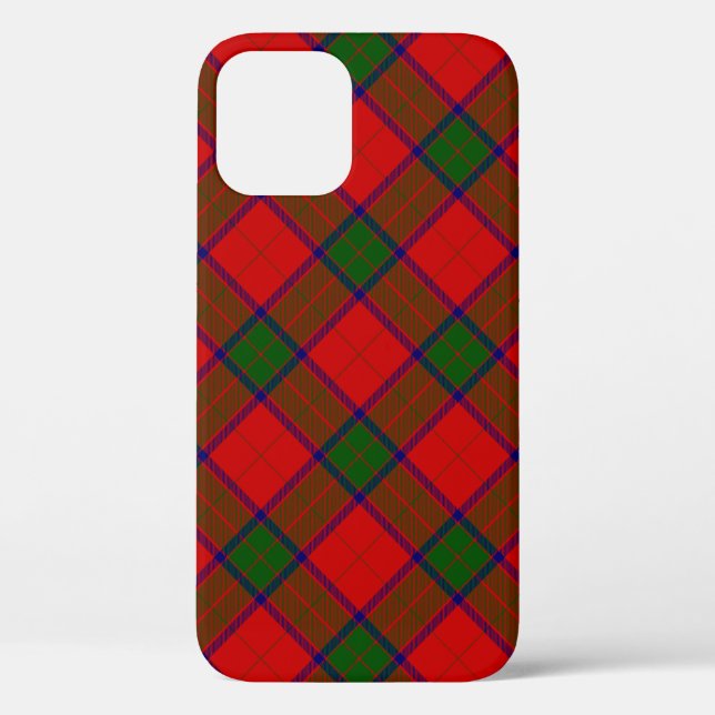 Robertson tartan red green plaid Case-Mate iPhone case (Back)