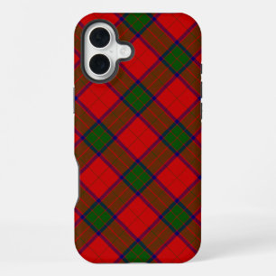 Robertson tartan red green plaid iPhone 16 plus case
