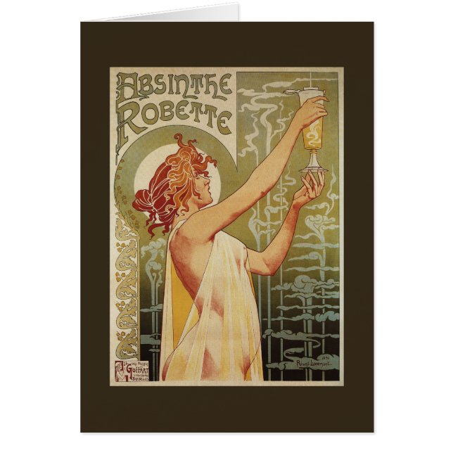 Robette Absinthe Advertisement Poster (Front)
