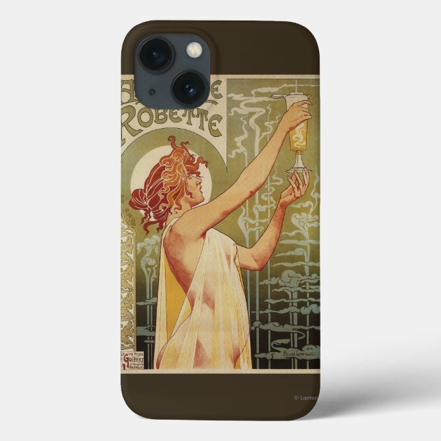 Robette Absinthe Advertisement Poster Case-Mate iPhone Case (Back)