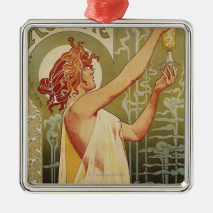 Robette Absinthe Advertisement Poster Metal Tree Decoration