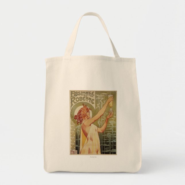 Robette Absinthe Advertisement Poster Tote Bag (Front)