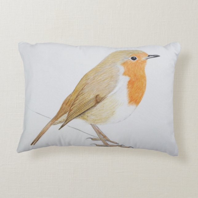 Robin 2011 decorative cushion (Back)