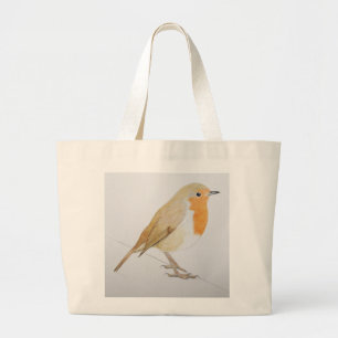 Robin 2011 large tote bag