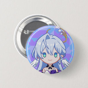 Robin 6 Cm Round Badge