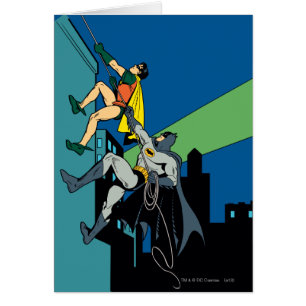 Robin And Batman Climb