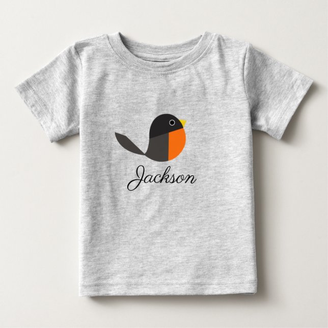 Robin Birds  Baby T-Shirt (Front)