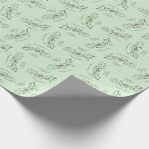 Robin Birds Nest Eggs Spring Baby Shower Wrapping Paper