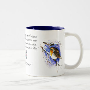 Robin Christmas Mug