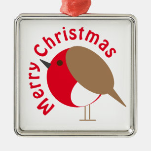 Robin Christmas Ornament