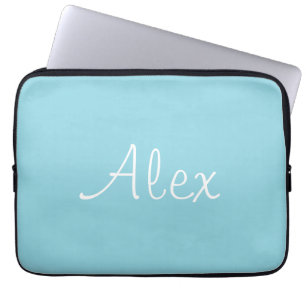 Robin Egg  Laptop Sleeve