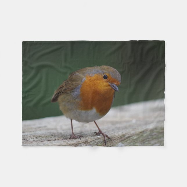 Robin Fleece Blanket (Front (Horizontal))