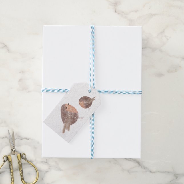 Robin Gift Tags (With Twine)