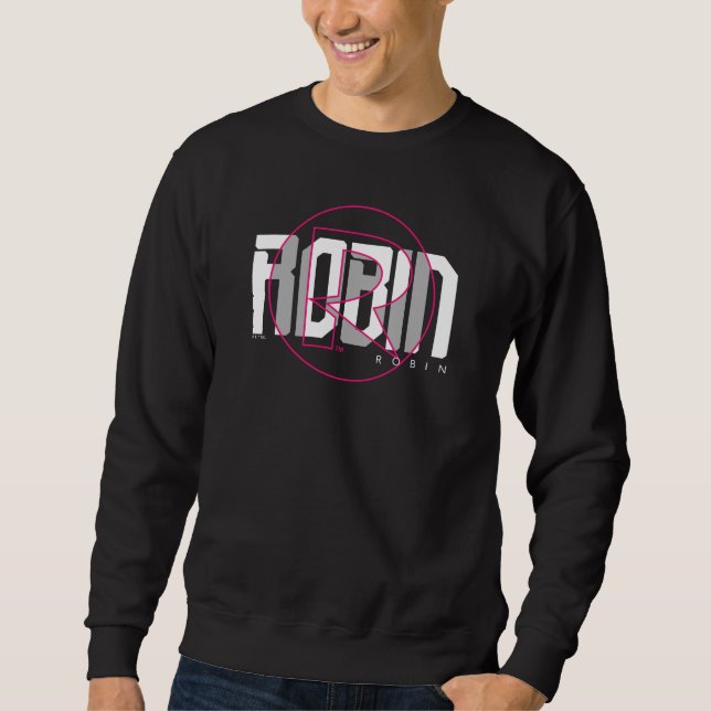 Robin Hi-Tech Name Graphic Sweatshirt (Front)