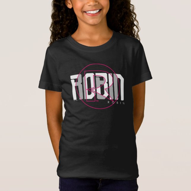Robin Hi-Tech Name Graphic T-Shirt (Front)