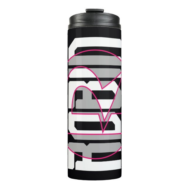 Robin Hi-Tech Name Graphic Thermal Tumbler (Front)