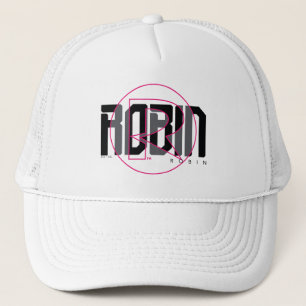 Robin Hi-Tech Name Graphic Trucker Hat