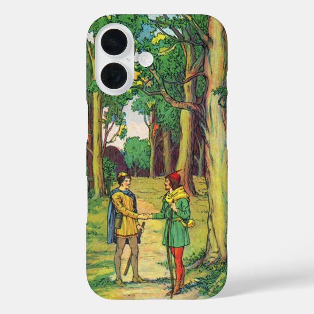 Robin Hood And Little John Case-Mate iPhone Case (Back)