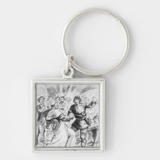 Robin Hood and the Bishop Key Ring (Front)