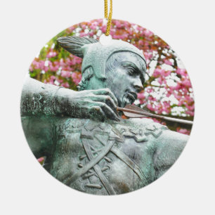Robin Hood Ceramic Tree Decoration