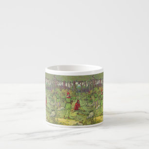 Robin Hood In The Forest Espresso Cup