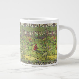Robin Hood In The Forest Large Coffee Mug