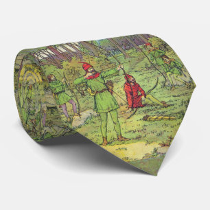 Robin Hood In The Forest Tie
