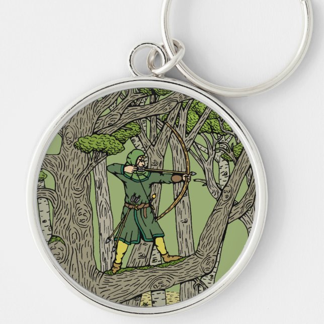 Robin Hood Key Ring (Front)
