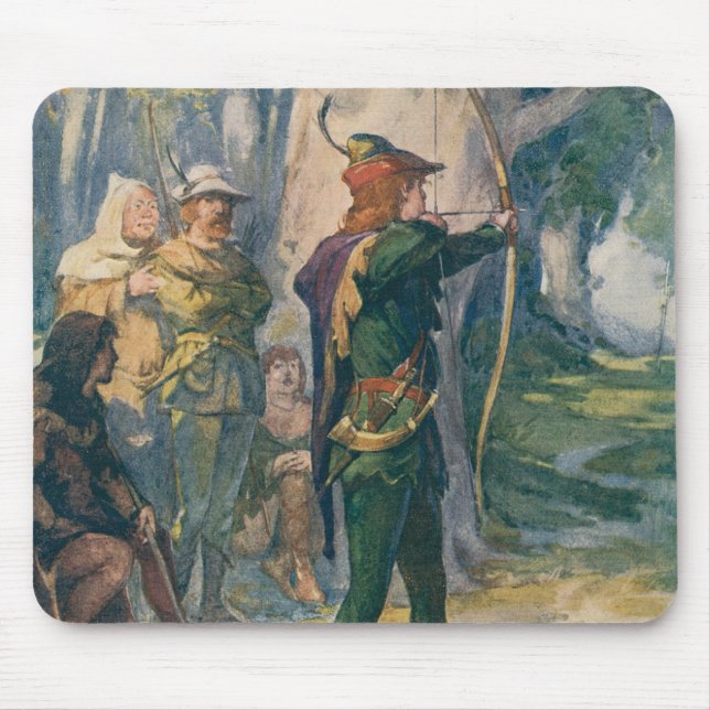 Robin Hood Mouse Pad (Front)