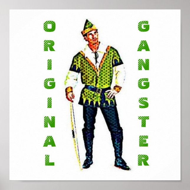 Robin Hood Original Gangster Poster (Front)