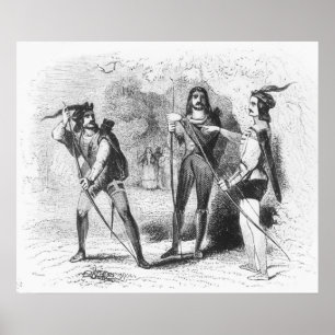 Robin Hood, Scarlet and John Poster