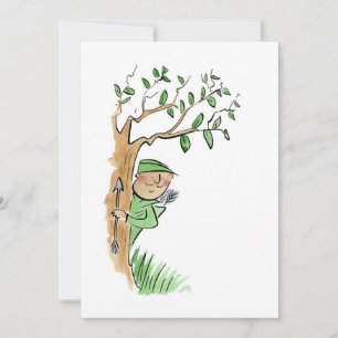 Robin Hood, Sherwood Forest, Nottingham Invitation