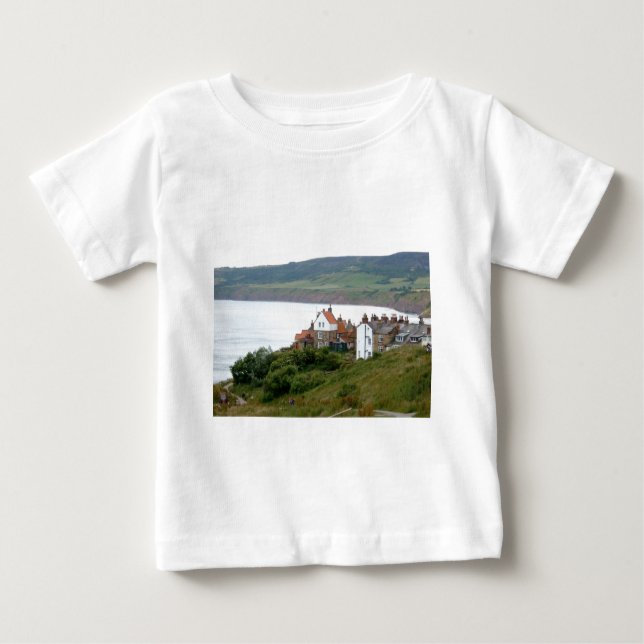 Robin Hood's Bay Baby T-Shirt (Front)