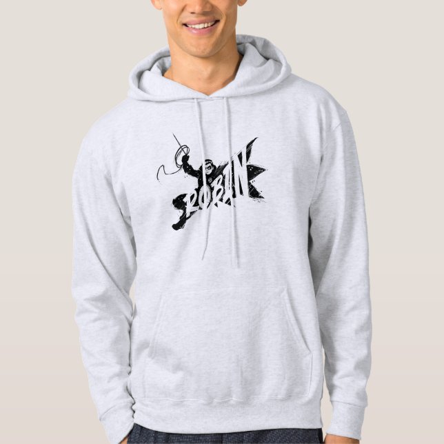 Robin Ink Brush Name Hoodie (Front)