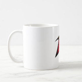 Robin inspired logo coffee mug