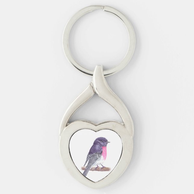 Robin Key Ring (Front)