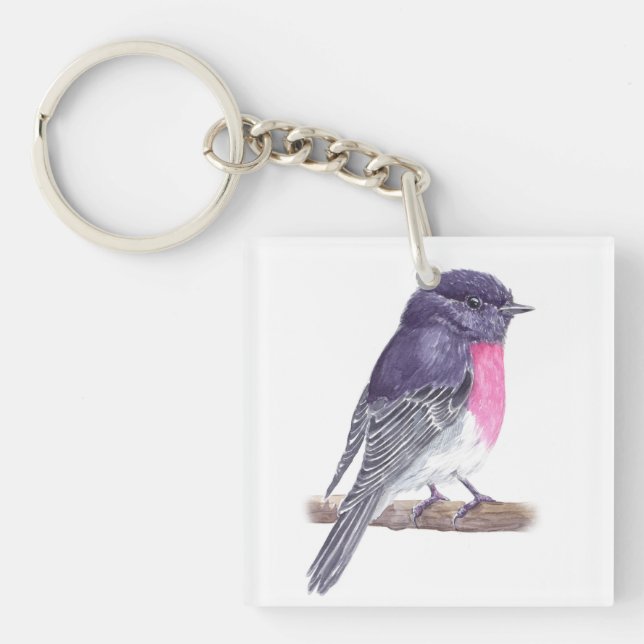 Robin Key Ring (Front)