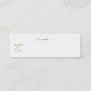 ROBIN MINI BUSINESS CARD