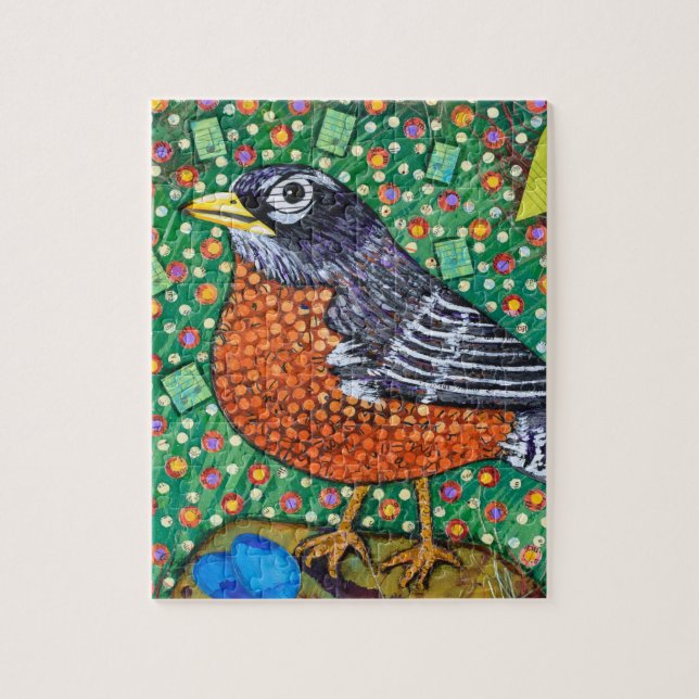 Robin Notes Jigsaw Puzzle (Vertical)